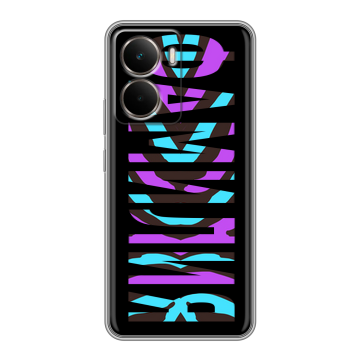 Силиконовый чехол на Realme P3 с принтом ФАМИЛИЯ