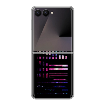 Пластиковый чехол на Samsung Galaxy Z Flip 7 с принтом ФАМИЛИЯ