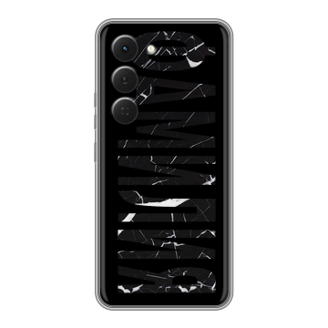 Силиконовый чехол на Tecno Spark 40 Pro с принтом ФАМИЛИЯ