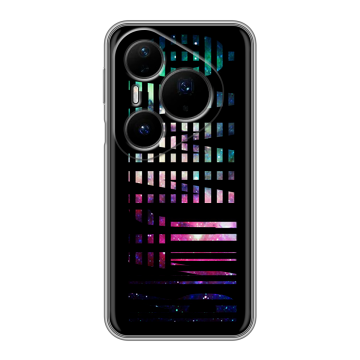 Силиконовый чехол на Huawei Pura 80 Pro, 80 Pro Plus с принтом ФАМИЛИЯ