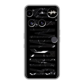 Силиконовый чехол на Nothing Phone (3) с принтом ФАМИЛИЯ