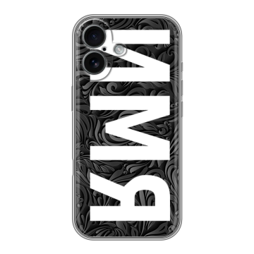 Силиконовый чехол на Iphone 17 с принтом ИМЯ