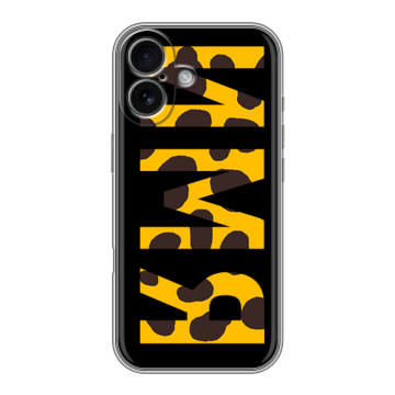 Силиконовый чехол на Iphone 17 с принтом ИМЯ