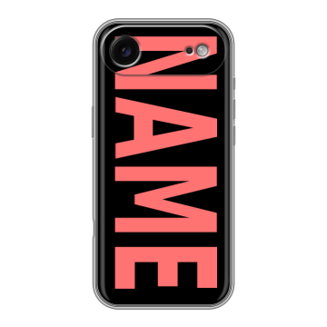 Силиконовый чехол на Iphone Air с принтом NAME