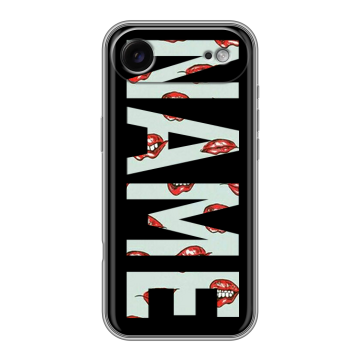 Силиконовый чехол на Iphone Air с принтом NAME