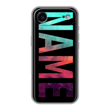 Силиконовый чехол на Iphone Air с принтом NAME