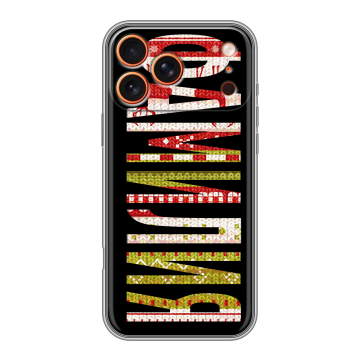 Силиконовый чехол на Iphone 17 Pro с принтом ФАМИЛИЯ