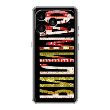 Силиконовый чехол на Iphone 17 Pro Max с принтом ФАМИЛИЯ