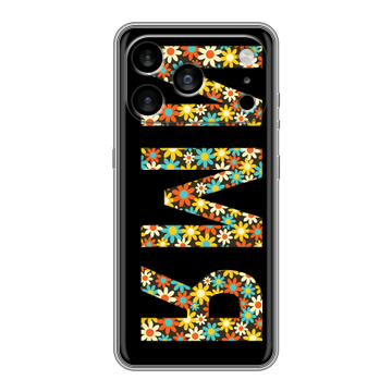 Силиконовый чехол на Iphone 17 Pro Max с принтом ИМЯ