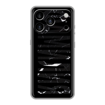 Силиконовый чехол на Iphone 17 Pro Max с принтом ФАМИЛИЯ