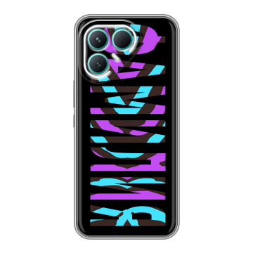 Силиконовый чехол на Tecno Pova 7 Pro 5G с принтом ФАМИЛИЯ