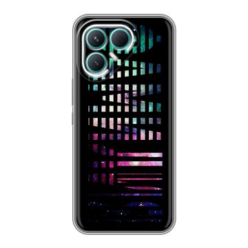 Силиконовый чехол на Tecno Pova 7 Pro 5G с принтом ФАМИЛИЯ