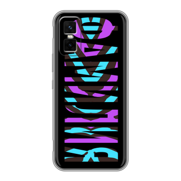 Силиконовый чехол на Infinix GT 30 Pro с принтом ФАМИЛИЯ