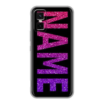 Силиконовый чехол на Infinix GT 30 Pro с принтом NAME