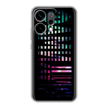 Силиконовый чехол на OPPO Reno14 5G с принтом ФАМИЛИЯ