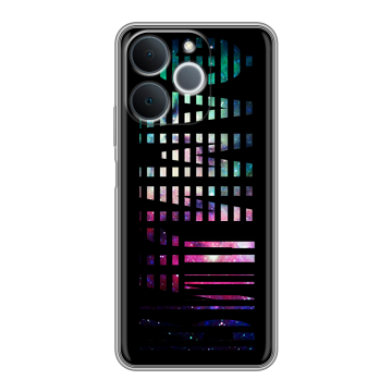 Силиконовый чехол на Realme Note 70 с принтом ФАМИЛИЯ