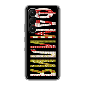Силиконовый чехол на Infinix Hot 60 Pro Plus с принтом ФАМИЛИЯ