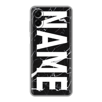 Силиконовый чехол на Samsung Galaxy A07 с принтом NAME