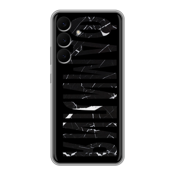 Силиконовый чехол на Samsung Galaxy S25 FE с принтом ФАМИЛИЯ