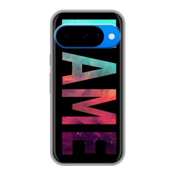 Силиконовый чехол на Google Pixel 10 с принтом NAME
