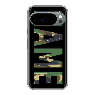 Силиконовый чехол на Google Pixel 10 Pro XL с принтом NAME