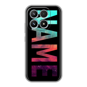 Силиконовый чехол на Xiaomi 17 с принтом NAME