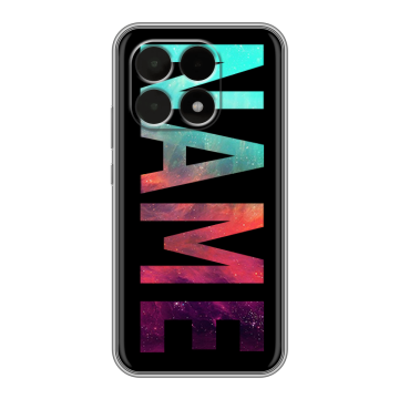 Силиконовый чехол на Xiaomi 15T с принтом NAME