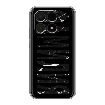 Силиконовый чехол на Xiaomi 15T с принтом ФАМИЛИЯ