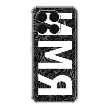 Силиконовый чехол на Xiaomi 15T Pro с принтом ИМЯ