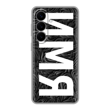 Силиконовый чехол на Samsung Galaxy S26 с принтом ИМЯ
