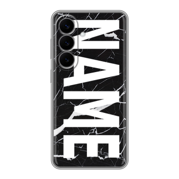 Силиконовый чехол на Samsung Galaxy S26 с принтом NAME