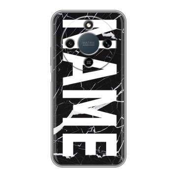 Силиконовый чехол на Honor X9d с принтом NAME