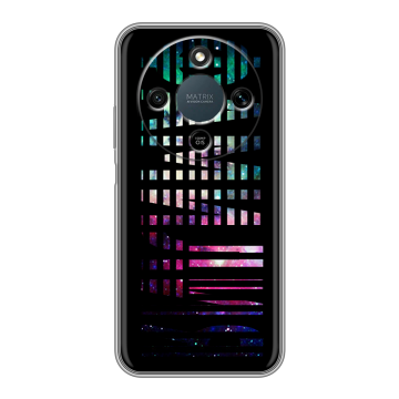 Силиконовый чехол на Honor X9d с принтом ФАМИЛИЯ