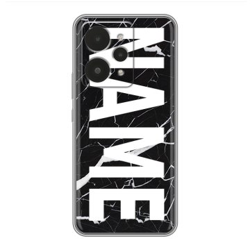 Силиконовый чехол на Realme 15 с принтом NAME