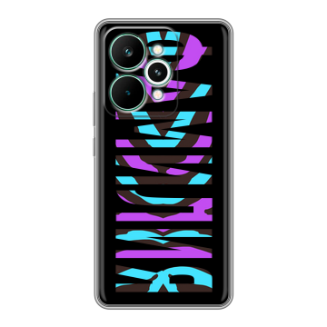 Силиконовый чехол на Realme 15 Pro с принтом ФАМИЛИЯ
