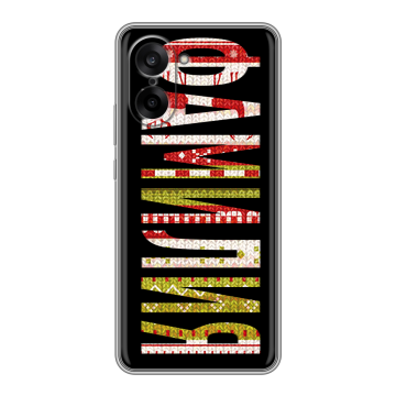 Силиконовый чехол на OnePlus Nord CE5 с принтом ФАМИЛИЯ
