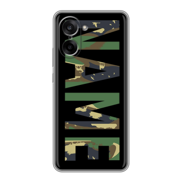 Силиконовый чехол на OnePlus Nord CE5 с принтом NAME