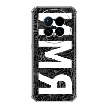 Силиконовый чехол на Honor Magic 8 с принтом ИМЯ
