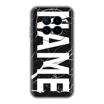 Силиконовый чехол на Honor Magic 8 с принтом NAME