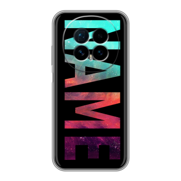 Силиконовый чехол на Honor Magic 8 с принтом NAME