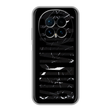 Силиконовый чехол на Honor Magic 8 с принтом ФАМИЛИЯ