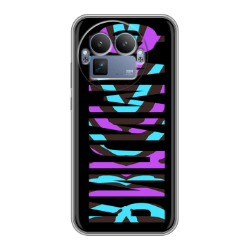 Силиконовый чехол на Realme GT8 Pro с принтом ФАМИЛИЯ
