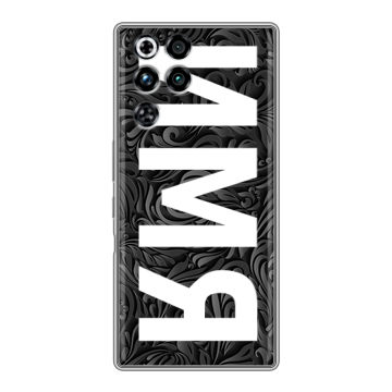 Силиконовый чехол на ZTE Nubia RedMagic 11 Pro с принтом ИМЯ
