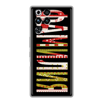 Силиконовый чехол на ZTE Nubia RedMagic 11 Pro с принтом ФАМИЛИЯ