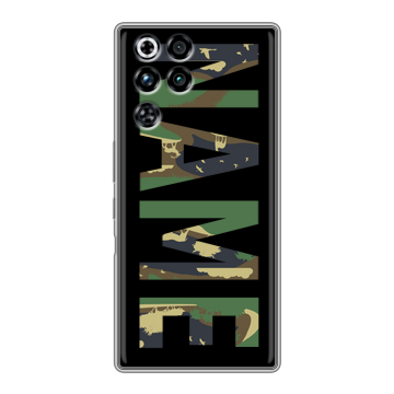 Силиконовый чехол на ZTE Nubia RedMagic 11 Pro с принтом NAME