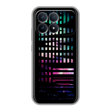 Силиконовый чехол на Poco F8 Pro с принтом ФАМИЛИЯ