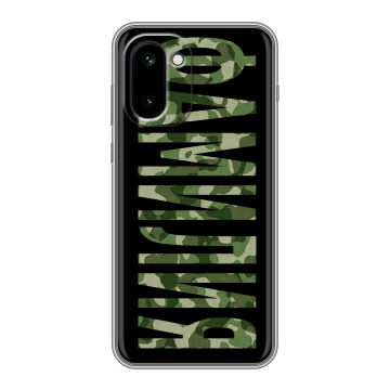 Силиконовый чехол на OnePlus 15R с принтом ФАМИЛИЯ