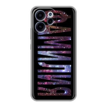 Силиконовый чехол на OPPO Reno15 F с принтом ФАМИЛИЯ