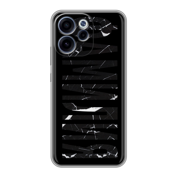 Силиконовый чехол на OPPO Reno15 F с принтом ФАМИЛИЯ