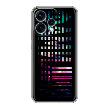 Силиконовый чехол на OPPO Reno15 с принтом ФАМИЛИЯ